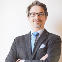 Portrait of Dr Frignani from Ansaldo Nucleare - Webinar Speaker